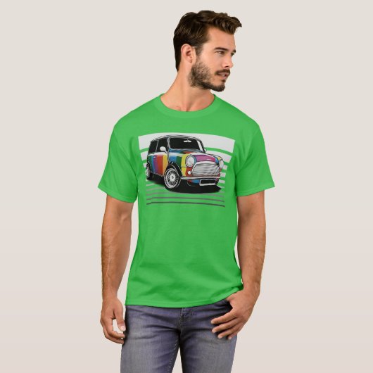MINI Cooper Pride Version 2 funny Tシャツ (正面フル)