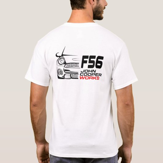 Mini COOPER WORKS JCW Tシャツ (裏面)