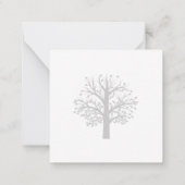 Mini Custom Family Reunion Welcome Gift Bag ノートカード (裏面)