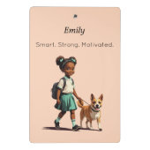 Mini Custom School Clipboard ミニクリップボード (裏面)