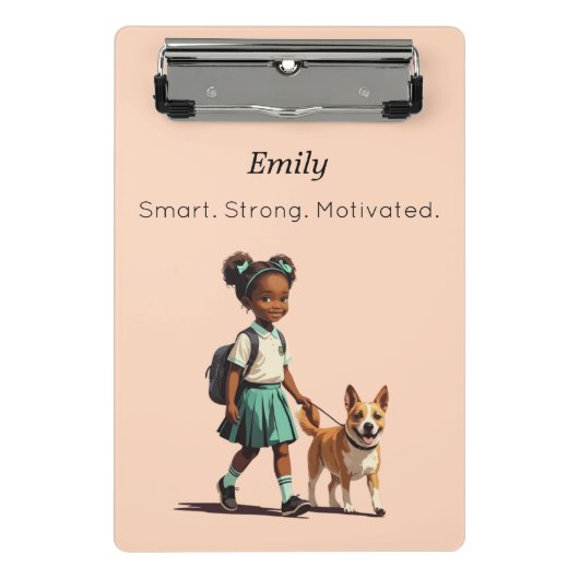 Mini Custom School Clipboard ミニクリップボード (正面)