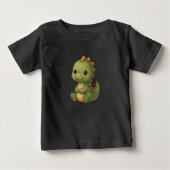 mini dinosaur ベビーTシャツ (正面)