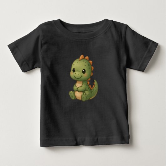 mini dinosaur ベビーTシャツ (正面)