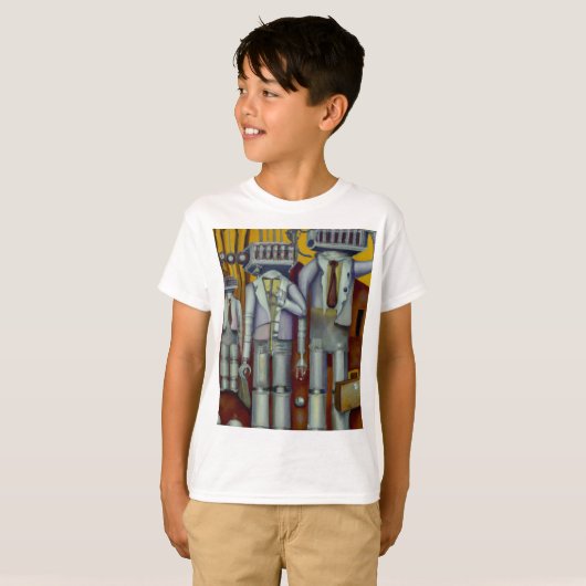 Mini Execs/Creative Robot T-Shirt Tシャツ (正面フル)