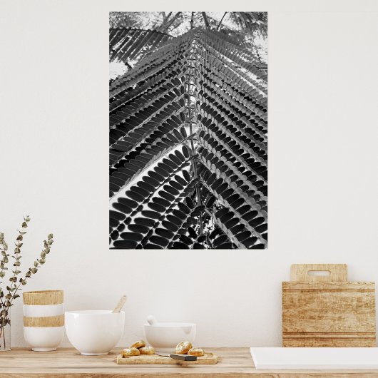 mini folhas - P&B ポスター (キッチン)