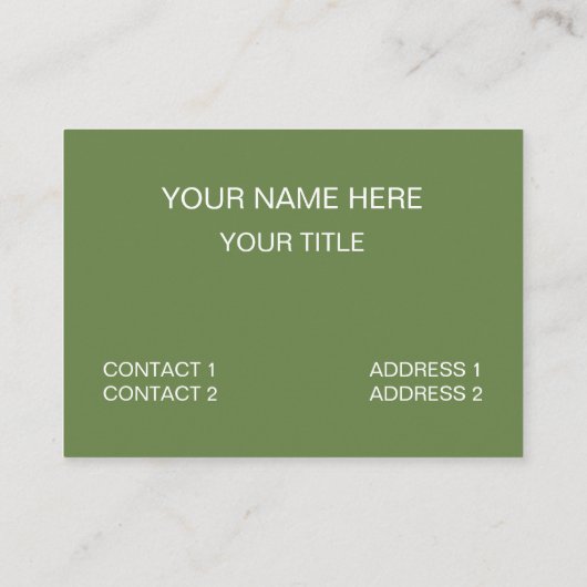 Mini Golf Minigolf Playing At My Own Pace Golfer 名刺 (裏面)