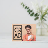 MINI GRADフォト招待状 エンクロージャーカード (スタンド正面)