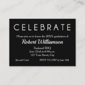 MINI GRADフォト招待状 エンクロージャーカード (裏面)