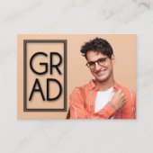 MINI GRADフォト招待状 エンクロージャーカード (正面)