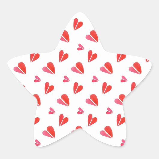 MINI HEARTS スター シール (正面)