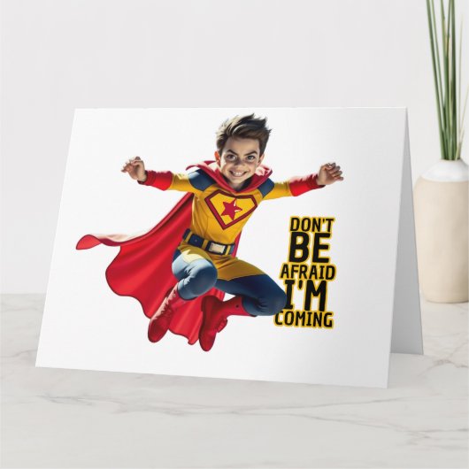 Mini Hero Mischief  カード (正面)