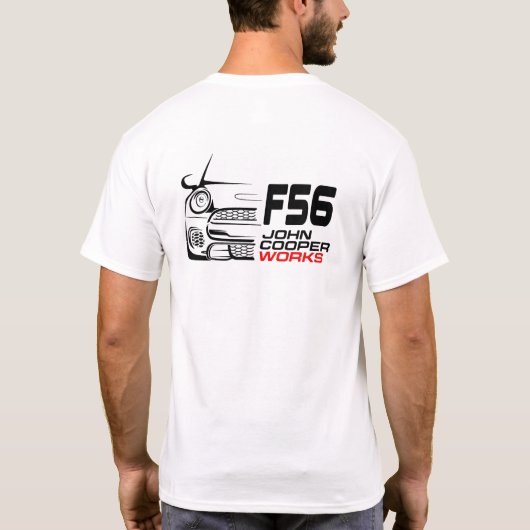Mini JCW COOPER WORKS Tシャツ (裏面)