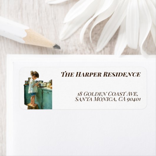 Mini Master Chef Customizable ラベル (インサイチュ)