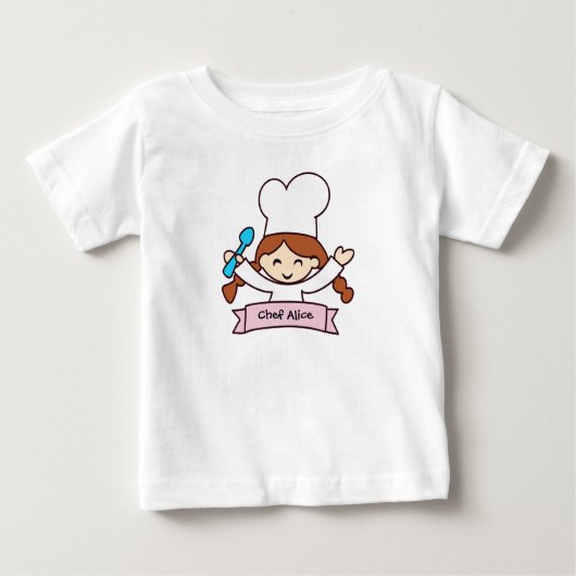 Mini Masterchef T-shirt for Little Cooks! ベビーTシャツ (正面)