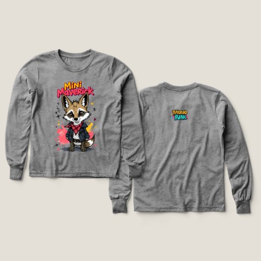 Mini Maverick Cool Rebel Coyote Playground Punk  (デザイン 正面＆背面)