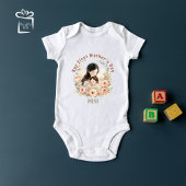 MINI Our First Mothers Day Matching パーソナライズされた ベビーボディスーツ