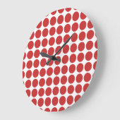 Mini Polka Dots Wall Clock ラージ壁時計 (傾斜)