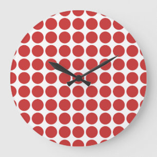 Mini Polka Dots Wall Clock ラージ壁時計