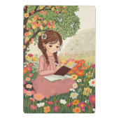 Mini Prancheta Menina escrevendo em um campo ミニクリップボード (裏面)