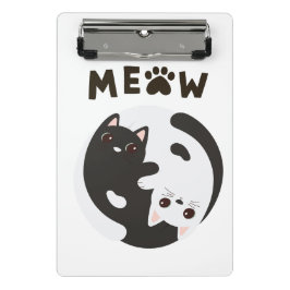 Mini Prancheta Meow da Mon Petit Livre ミニクリップボード