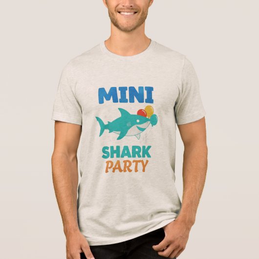 MINI SHARK PARTY トライブレンドＴシャツ (正面)
