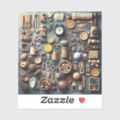 Mini Sticker Sheet | カスタム 3" x 3" ギフト シール (シート)