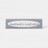 Mini Stone Tiles （ケネス·ヨンチ） デスクネームプレート (正面)