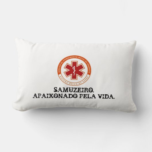 Mini-travesseiro SAMU 192. ランバークッション (正面)
