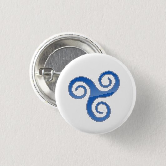 Mini Trisquel Pin 缶バッジ (正面&裏面)