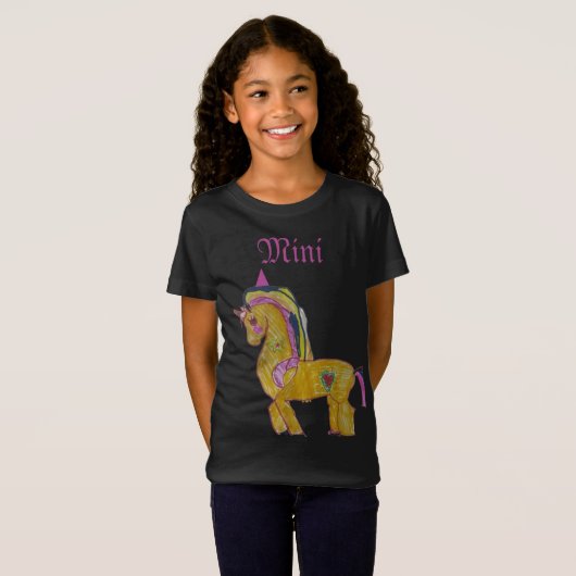 Mini unicorn tシャツ (正面フル)