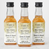 Mini Whiskey Botlle Label - Liquor Label - Wedding リキュールボトルラベル (ボトル)