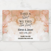 Mini Whiskey Botlle Label - Liquor Label - Wedding リキュールボトルラベル (シングルラベル)
