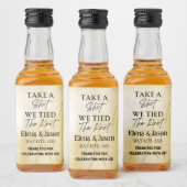 Mini Whiskey Botlle Label - Liquor Label - Wedding リキュールボトルラベル (ボトル)