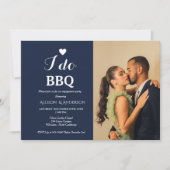 Miniamlistスクリプトi do bbq婚約パーティ 招待状 (正面)