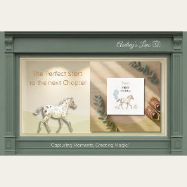 Miniature Horse Birthday Napkins スタンダードカクテルナプキン