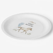 Miniature Horse Birthday Paper Plates ペーパープレート (アングル)