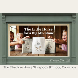 Miniature Horse Birthday Storybook  フェイバーバッグ