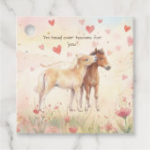 Miniature Horse Storybook Valentine's Day  フェイバータグ (正面)