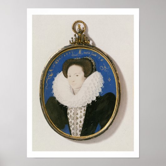 Miniature of Arabella Stuart, Duchess of Lennox, 1 ポスター (正面)