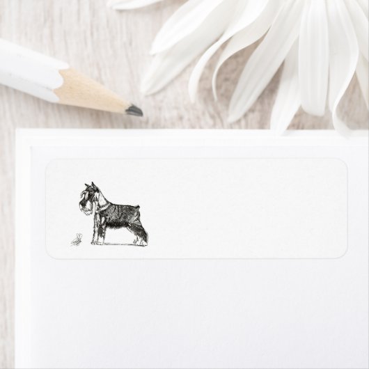 MINIATURE SCHNAUZER ラベル (インサイチュ)