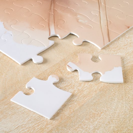 Miniature Schnauzer Decorating Christmas Tree Dog ジグソーパズル (側面)