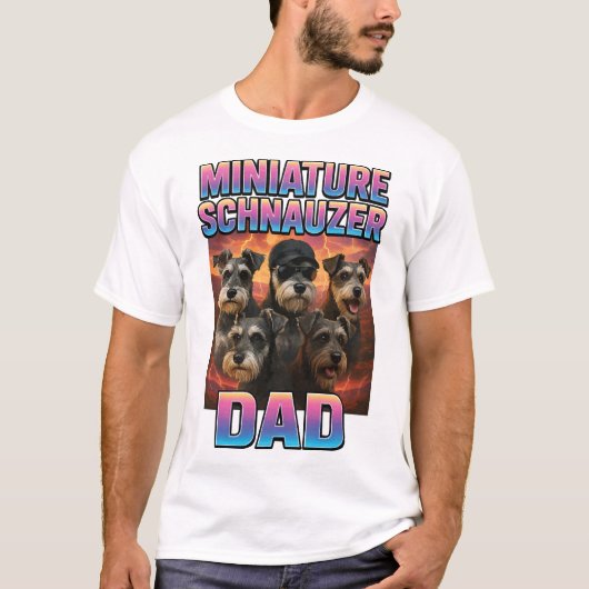Miniature Schnauzer Tシャツ (正面)