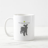 Miniature Schnauzerg5 コーヒーマグカップ (左)