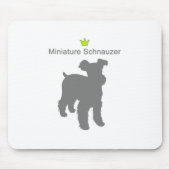 Miniature Schnauzerg5 マウスパッド (正面)