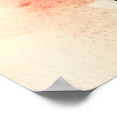 Miniature spring landscape enclosed in an ornate  ポスター (角)