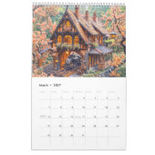 Miniature Trains 2026 Calendar – Seasonal Scenes i カレンダー (3月 2027)