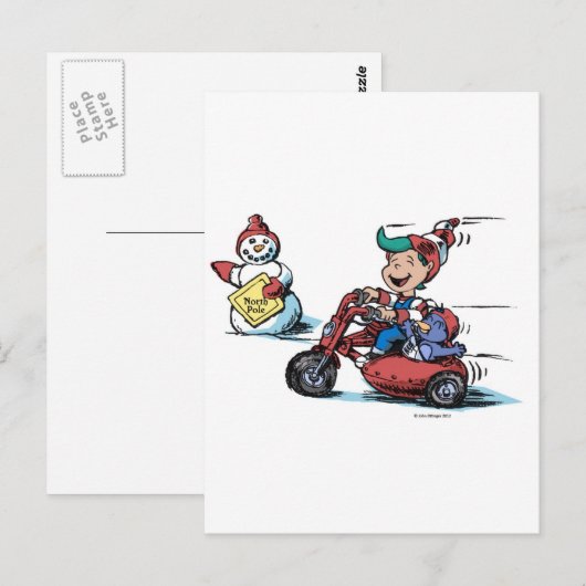 minibike.jpg ポストカード (正面/裏面)