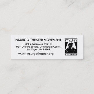 MiniCards-001 スキニー名刺