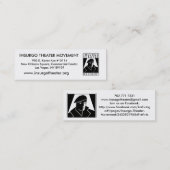 MiniCards-001 スキニー名刺 (正面/裏面)