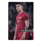 Minicarpeta de paulo dybala ミニクリップボード (裏面)
